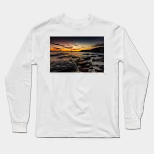 Sunrise At St Marys Lighthouse Long Sleeve T-Shirt